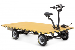 Платформенная тележка электрическая Rutrike СКЛАД 2500 NEW